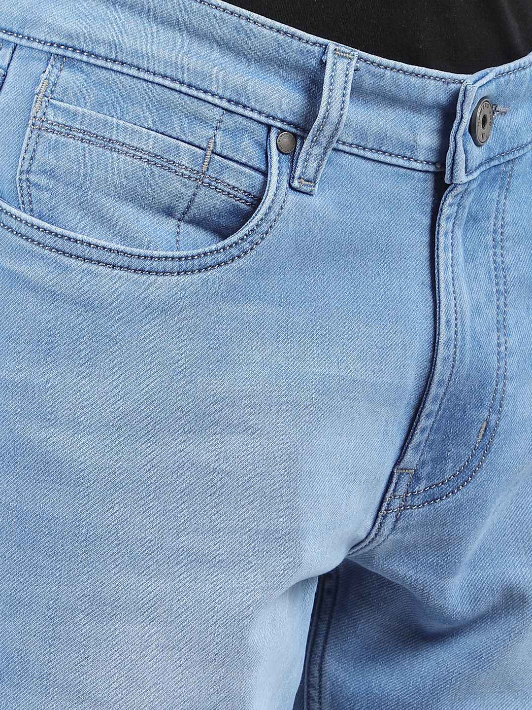Numero Uno Men Faded Blue Jeans